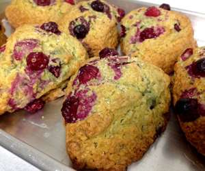 cranberry scones